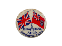 WW1 Canadian HOME FRONT Rural School Fairs Patriotic Fund Souvenir Button Pin WW1 Canadian HOME FRONT Rural School Fairs Patriotic Fund Souvenir Button Pin