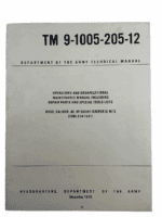 US Army 30 Caliber Sniper Rifle Parts Tools Lists Softcover Reference Book