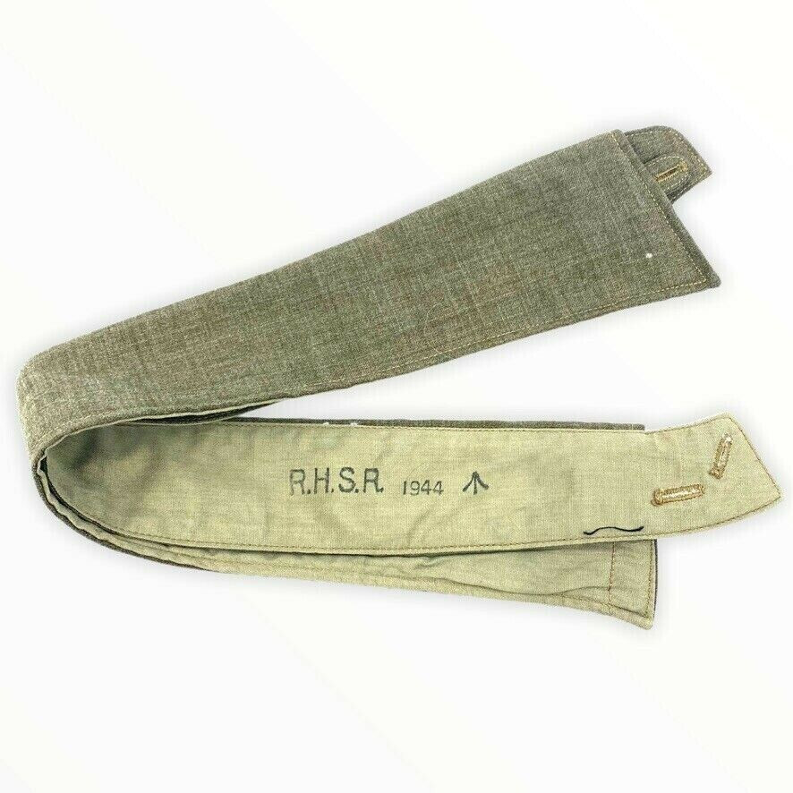 WW2 British Canadian Officers Collar for Collarless Shirt 1944 Dated WW2 British Canadian Officers Collar for Collarless Shirt 1944 Dated