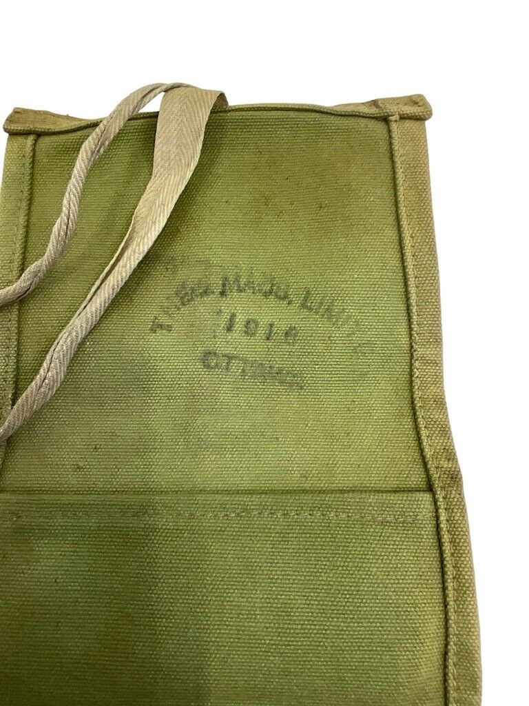 WW1 Canadian CEF Hold All Housewife Ottawa Manufacturer 1916 Dated WW1 Canadian CEF Hold All Housewife Ottawa Manufacturer 1916 Dated