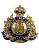 WW2 British Suffolk Regiment Sweetheart Badge Insignia 1