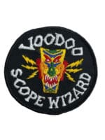 Canadian Forces RCAF Voodoo Scope Wizard Squadron Crest Patch Vintage 3