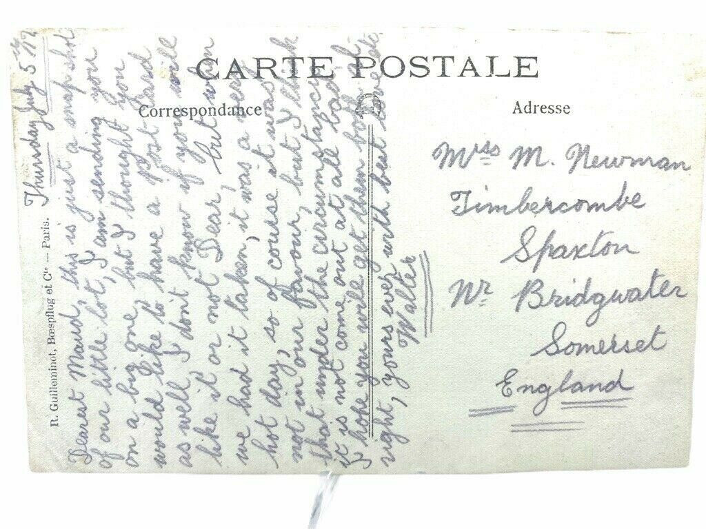 Pre WW1 British Light Infantry Band Post Card Pre WW1 British Light Infantry Band Post Card