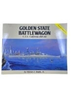 WW2 US USN Navy USS California BB-44 Golden State Battlewagon SC Reference Book