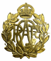 WW2 Canadian RCAF Air Force Cap Badge Pin Back