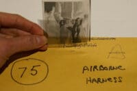 WW2 British Airborne Para Airborne Harness Original Negative #75