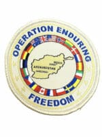 US Army Operation Enduring Freedom Woven Patch