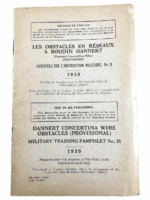 WW2 Canadian Military Training Operations No21 Wire Obstacles SC Reference Book