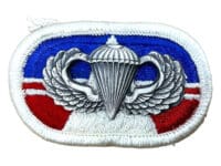 US Army 27th Engineer Battalion 2nd Brigade Airborne Jump Oval Wings Insignia