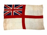 WW1 WW2 British Canadian RCN RN Printed Ensign 25 x 40 Inches