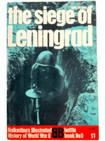 WW2 German The Siege of Leningrad Ballantines No 5 Softcover Reference Book