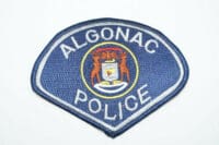 US Algonac Michigan Police Sleeve Patch