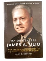 WW2 US Army Major General James Ulio Adjutant General Hard Cover Reference Book