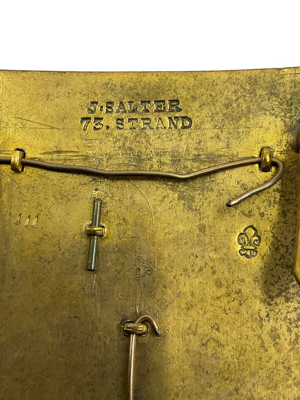 British Victorian Royal Marines Officers Cross Belt Plate British Victorian Royal Marines Officers Cross Belt Plate