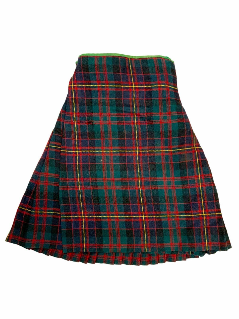 Canadian Cameron Highlanders Of Ottawa 1921 Dated Kilt No Buckles Canadian Cameron Highlanders Of Ottawa 1921 Dated Kilt No Buckles