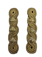 Canadian British Infantry Officers Bullion Shoulder Boards Pair Captain Canadian British Infantry Officers Bullion Shoulder Boards Pair Captain