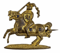 WW2 British Fife and Forfar Yeomanry Collar Insignia Single