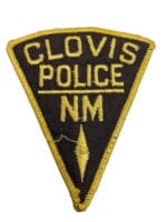 US Clovis New Mexico Police Patch 1 US Clovis New Mexico Police Patch 1