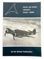 WW2 British RAF Aircraft Serial Numbers NA100-NZ999 Soft Cover Reference Book