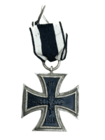 Imperial German 1870 Iron Cross 2nd Class Large Frame & Ribbon Imperial German 1870 Iron Cross 2nd Class Large Frame & Ribbon
