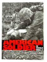WW2 US American Soldier In WW2 Hard Cover Reference Book