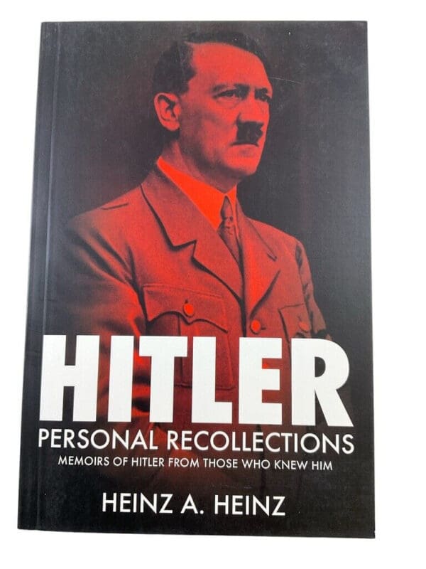 WW2 German Hitler Personal Recollections Memoirs Soft Cover Reference Book