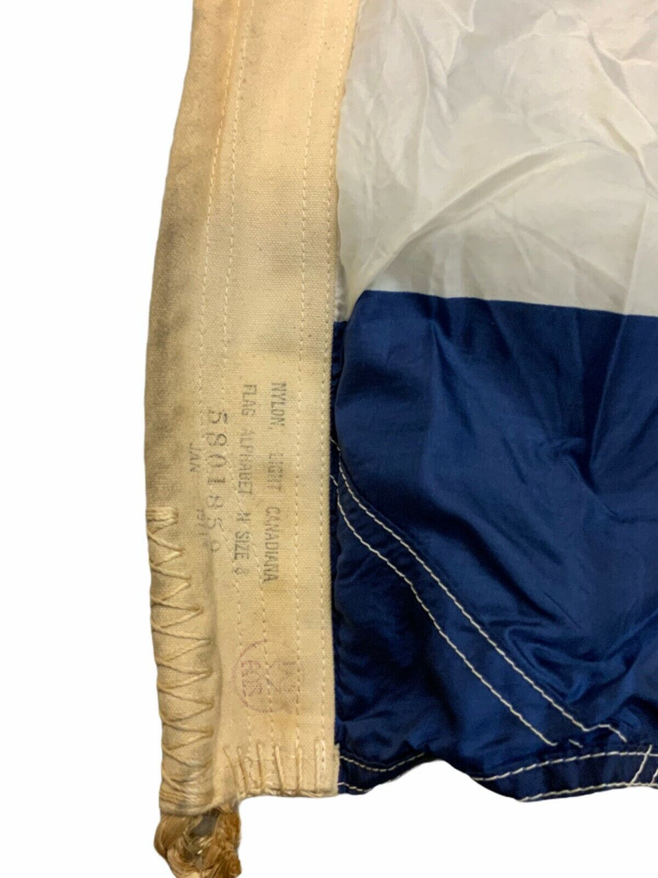 Canadian Navy RCN Nylon Alphabet Flag Letter N 20 x 24 Inches Canadian Navy RCN Nylon Alphabet Flag Letter N 20 x 24 Inches