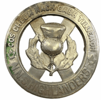 WW2 Canadian North Nova Scotia Highlanders Cap Badge