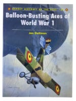 WW1 British RFC RNAS Balloon Busting Aces of WW1 Osprey No 66 Reference Book