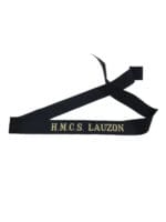 Royal Canadian Navy HMCS Lauzon Cap Tally Full Length