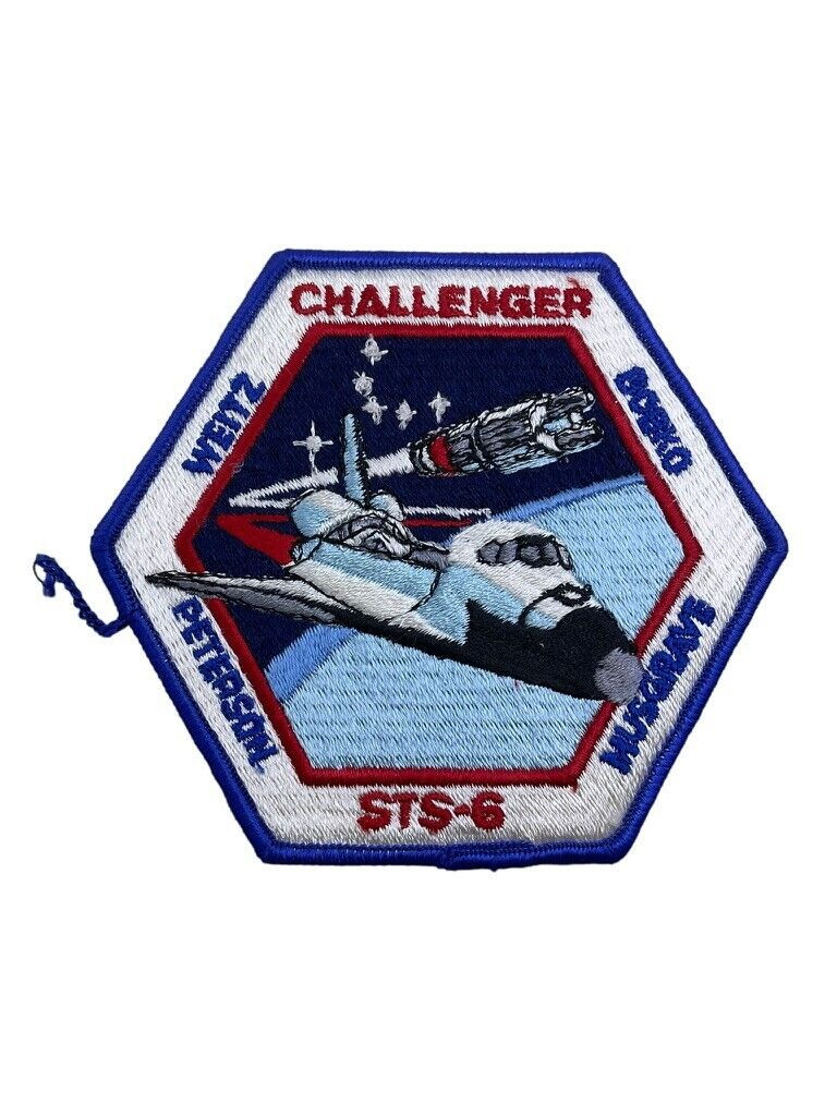 US NASA Space Shuttle Weitz Bobko Peterson Musgrave STS-6 Patch US NASA Space Shuttle Weitz Bobko Peterson Musgrave STS-6 Patch