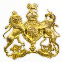 Canadian British Officers General List Cap Badge Insignia