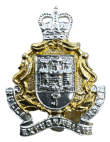 British Gibraltar Regiment Staybright Cap Badge British Gibraltar Regiment Staybright Cap Badge