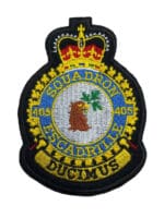 Canadian Forces RCAF 405 Squadron Heraldic Crest Patch Colour Vintage 2