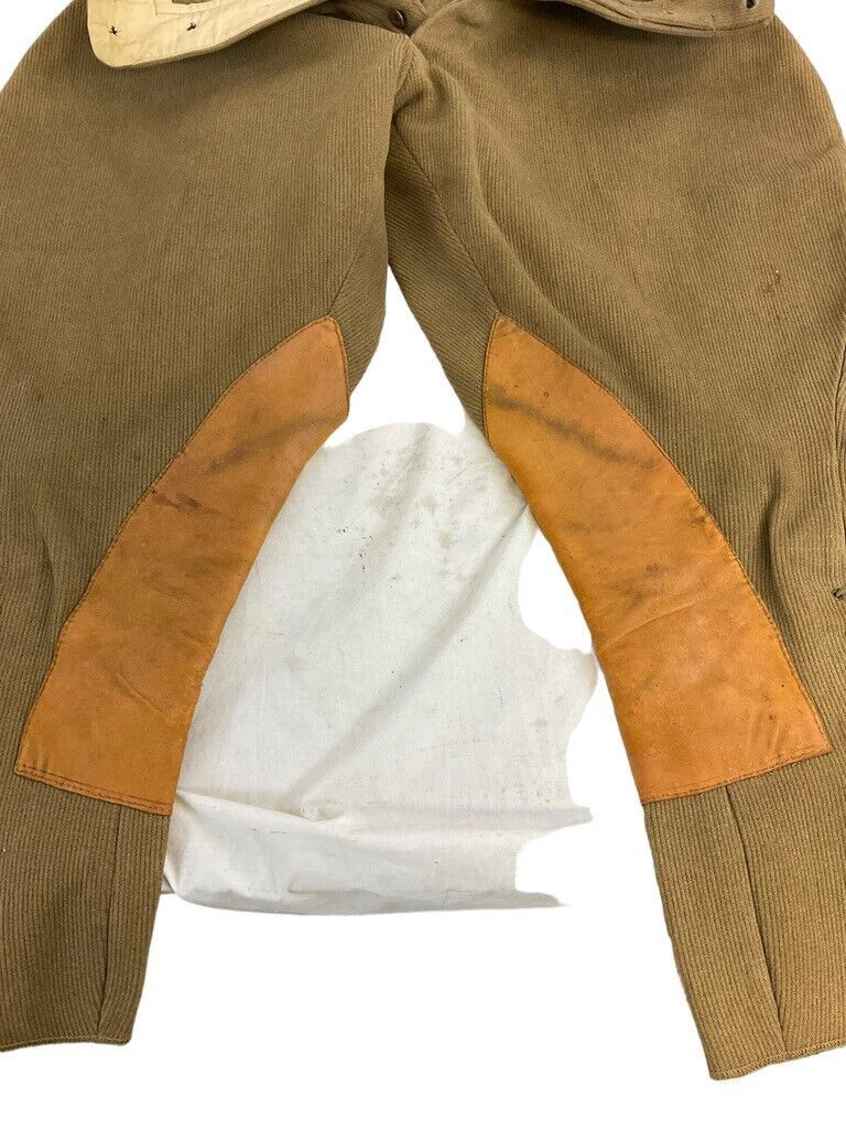 WW1 Canadian Army CEF Whip Cord Riding Breeches Pants Trousers Size 31 Waist WW1 Canadian Army CEF Whip Cord Riding Breeches Pants Trousers Size 31 Waist