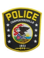 US Carpentersville Illinois Police Patch
