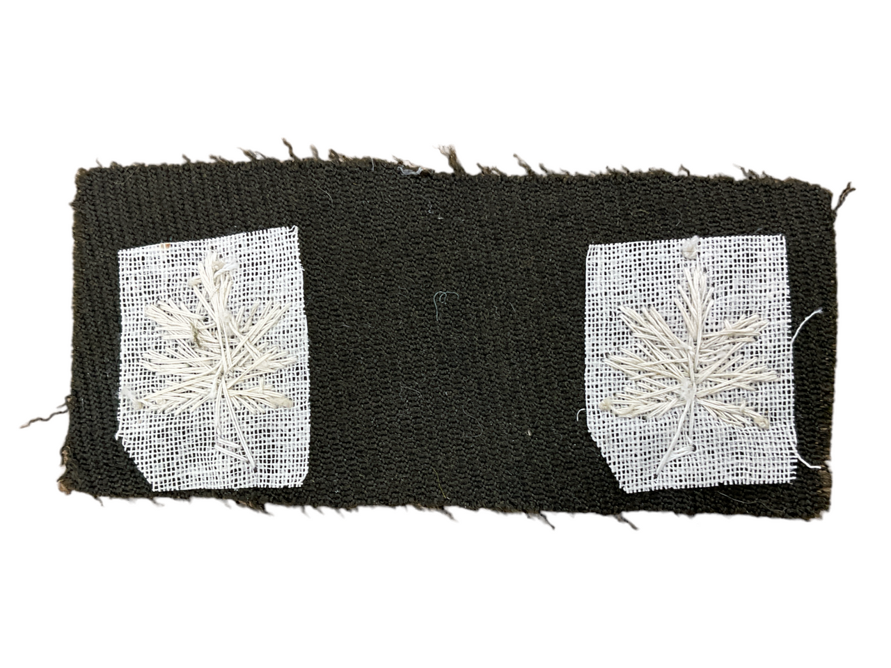 WW2 US Bullion Embroidered Rank Insignia Lieutenant Colonel Pair 2 WW2 US Bullion Embroidered Rank Insignia Lieutenant Colonel Pair 2