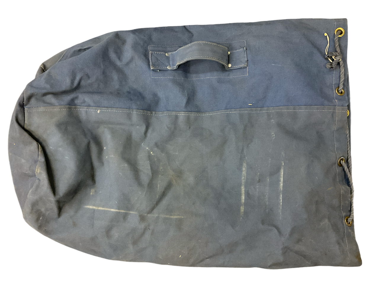 WW2 Canadian RCAF 1943 Dated Duffle Bag 27 x 21 Inch WW2 Canadian RCAF 1943 Dated Duffle Bag 27 x 21 Inch