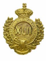 Canadian Militia 42nd Lanark and Renfrew Infantry Glengarry Cap Badge