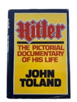 WW2 German Hitler The Pictorial Documentary of His Life Hardcover Reference Book