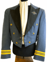 Canadian RCAF Officers Mess Dress Jacket With Navigator Bullion Wings Miniature Canadian RCAF Officers Mess Dress Jacket With Navigator Bullion Wings Miniature