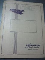 WW2 German Luftwaffe Me209 Weight Manual Original
