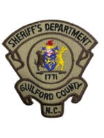 US Guilford County North Carolina Sheriffs Department Police Patch