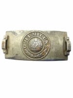 WW1 Imperial German Prussian M15 Telegraphist Belt Buckle Feldgrau