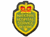 British Canadian Medic National Hospital Service Reserve Trade Patch