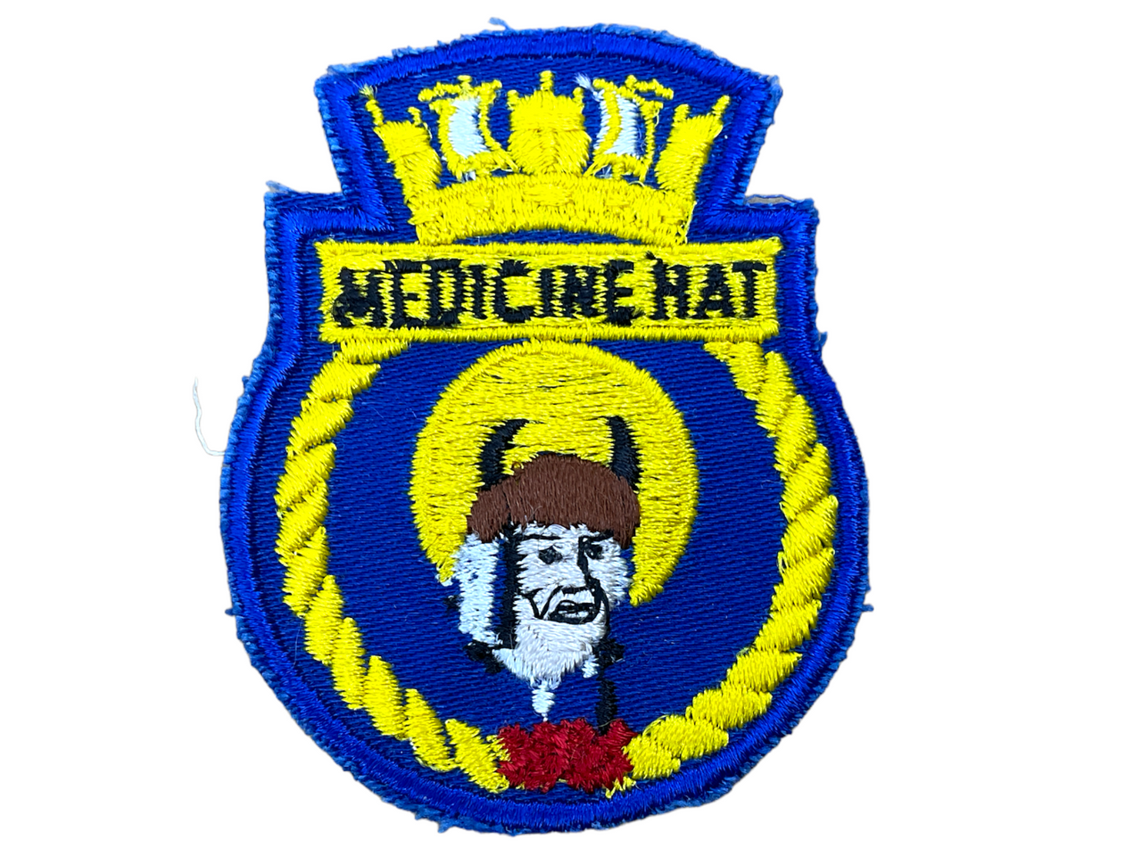 Canadian Sea Cadet RCSC Ships Crest Medicine Hat Patch Canadian Sea Cadet RCSC Ships Crest Medicine Hat Patch