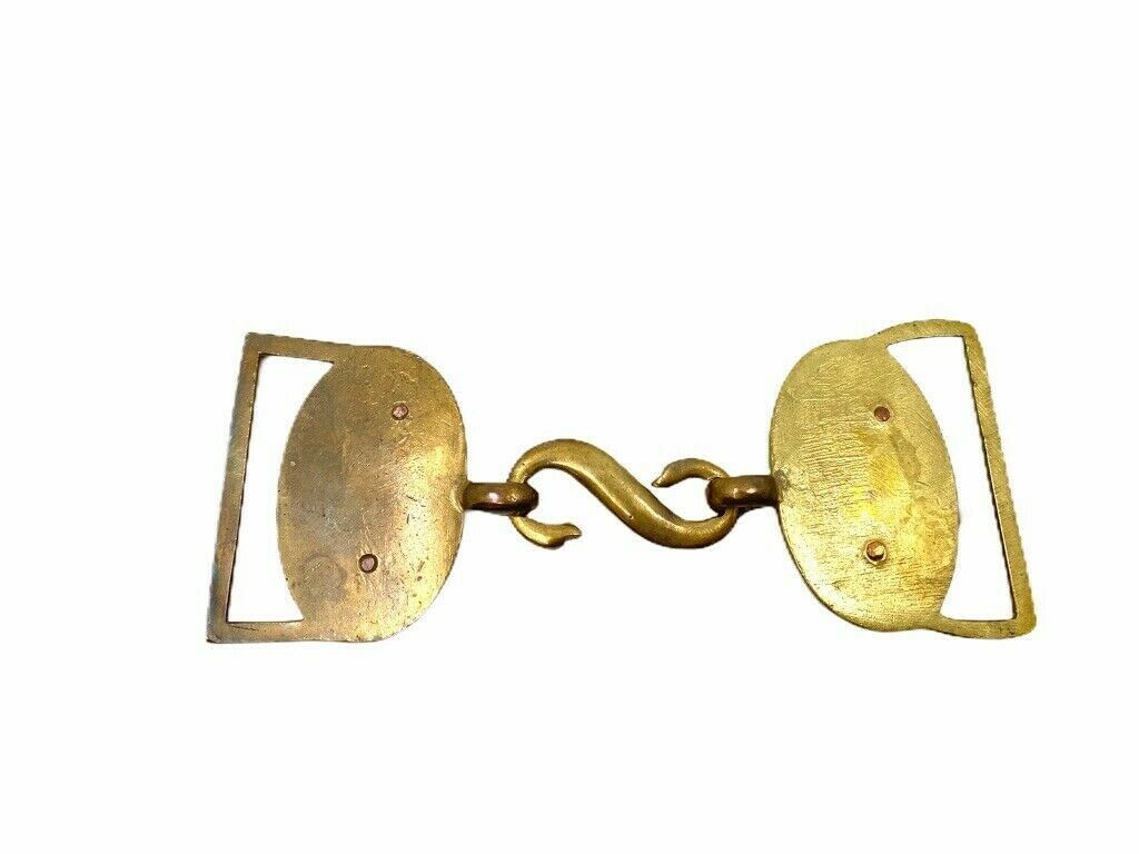 British Victorian Artillery Officers Waist Belt Buckle British Victorian Artillery Officers Waist Belt Buckle