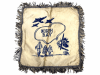 WW2 Canadian RCAF North Bay Base Sweetheart Pillow Case 19 x 19 Inch