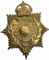 British Royal Marine Light Infantry Helmet Plate