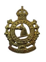 WW2 Canadian Sherbrooke Regiment Cap Badge
